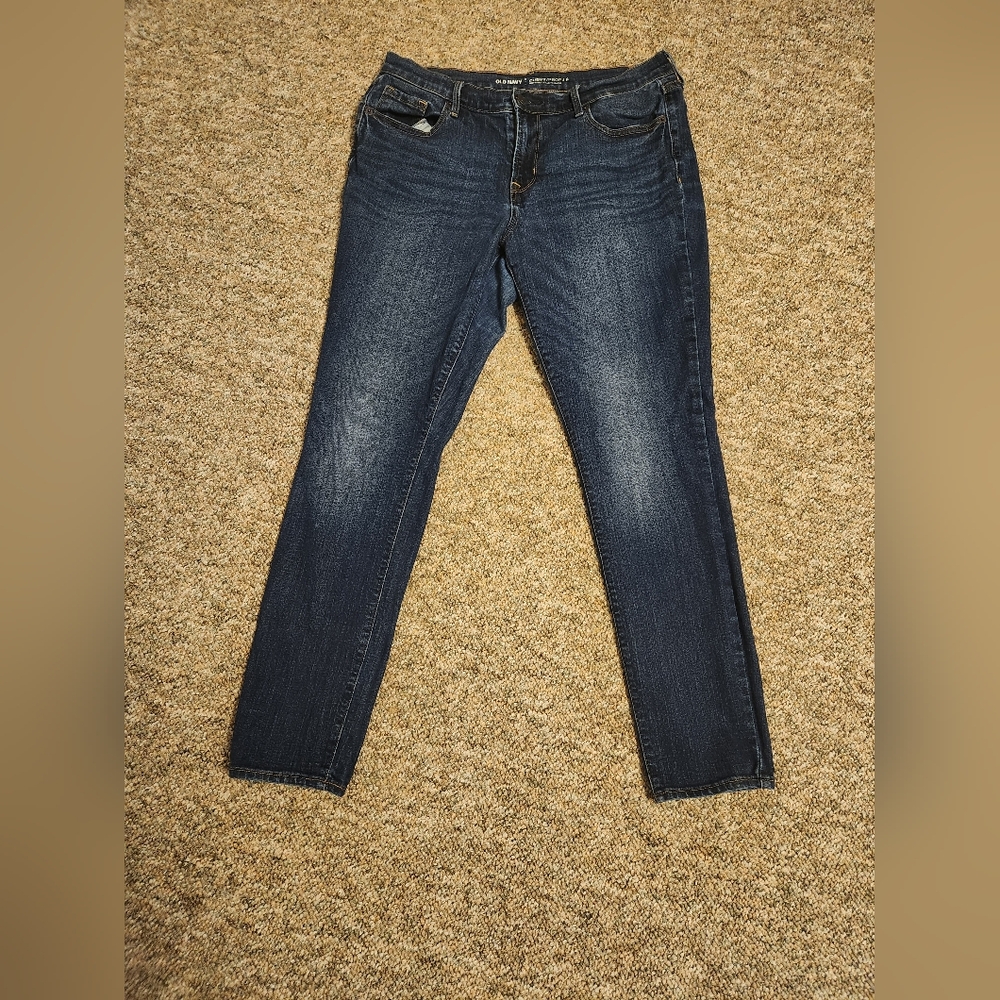 Old navy curvy mid-rise jeans